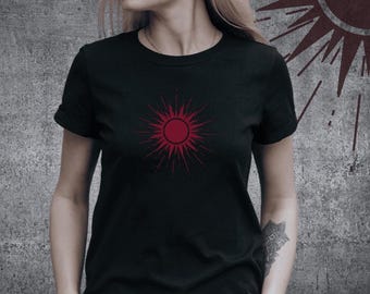 Red sun T-shirt