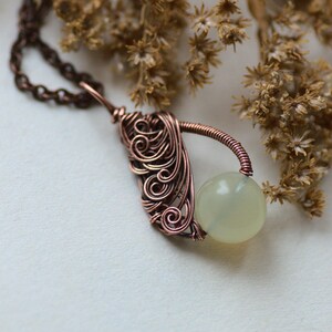Handledning för Spring Waves-halsband, handledning för trådlindning och trådvävning av smycken, DIY-mönster för smycken för mellannivå bild 4