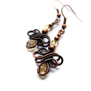 Celtic Earrings Tutorial, Wire Wrapping Tutorial, Jewelry Earrings Tutorial, DIY Earrings, Wire Tutorial - tutorial 48