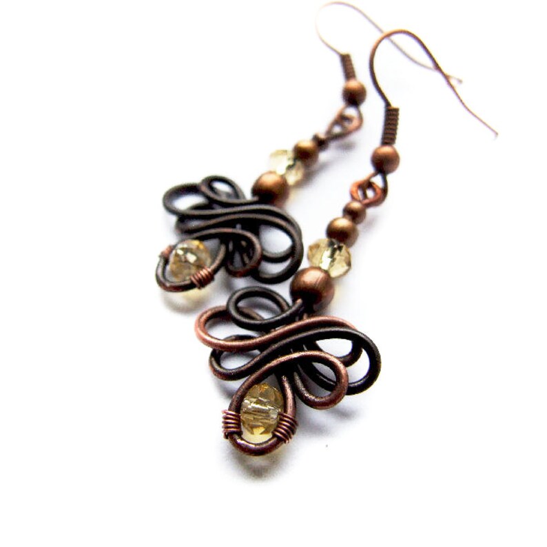 Celtic Earrings Tutorial, Wire Wrapping Tutorial, Jewelry Earrings Tutorial, DIY Earrings, Wire Tutorial - tutorial 48 image 1