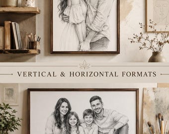 Retrato al óleo personalizado a partir de una foto, obra de arte digital personalizada (descarga digital)