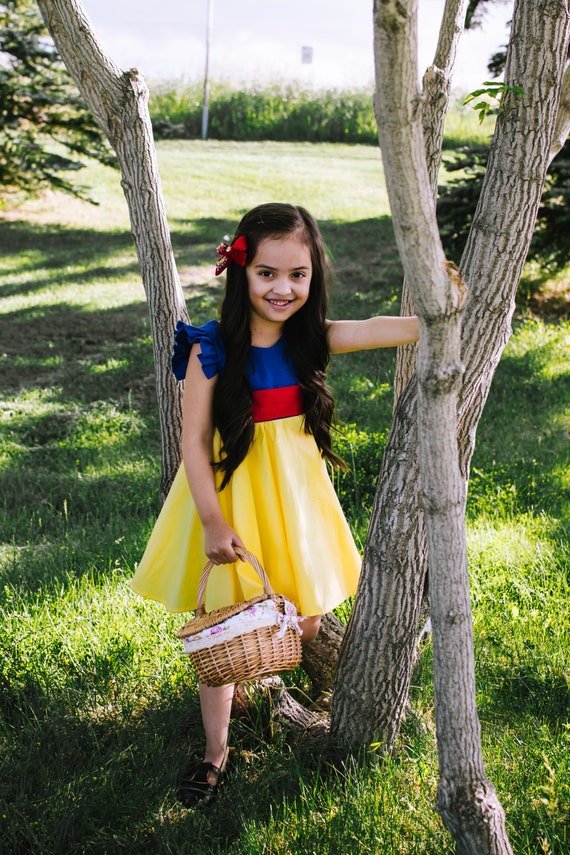 Snow White Inspired Twirl Dress | Etsy