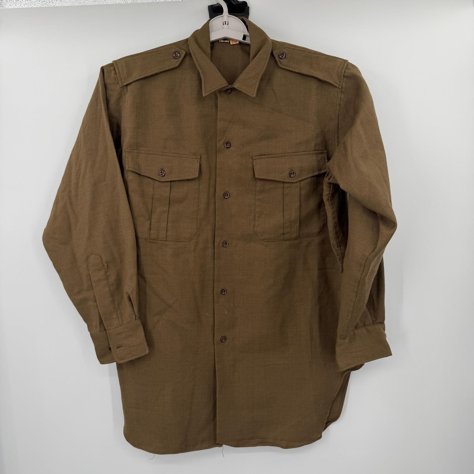 1950s French Military Shirt - Etsy