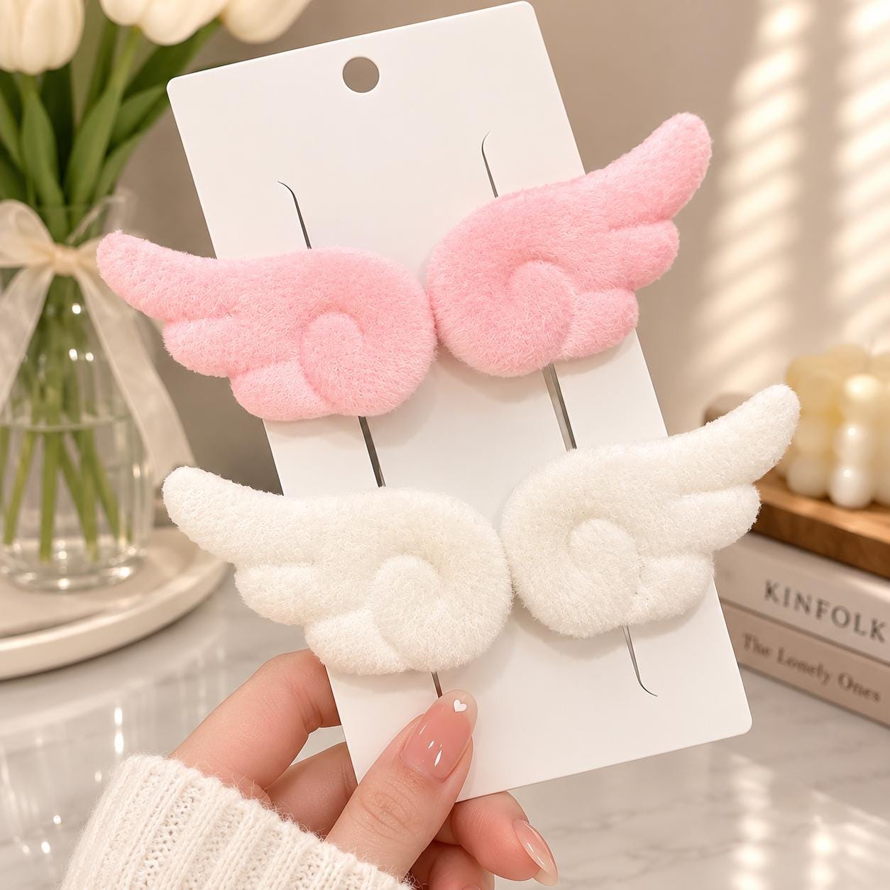 Kawaii Angel Wing Clip - Etsy