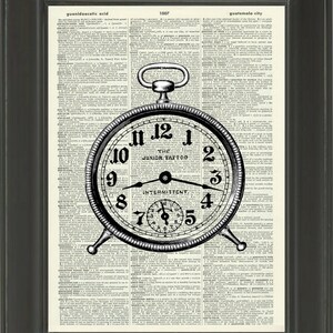 Upcycled Page Vintage Dictionary Page Mixed Media Vintage Clock Art Print Dictionary Art Print Vintage Clock Illustration 365Bf Upcycled Page Vintage Dictionary Page Mixed Media Vintage Clock Art Print Dictionary Art Print Vintage Clock Illustration 365Bf