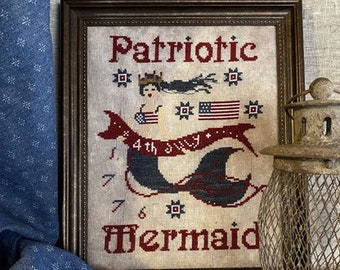 Patriotic mermaid PDF
