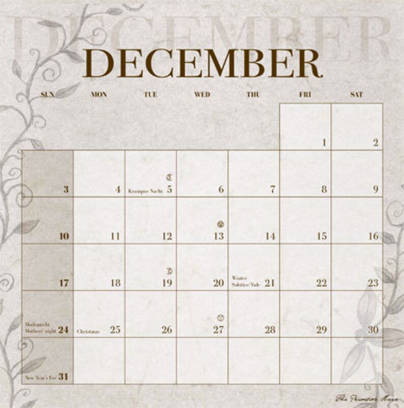 CROSS STITCH CALENDAR 2023 image 3