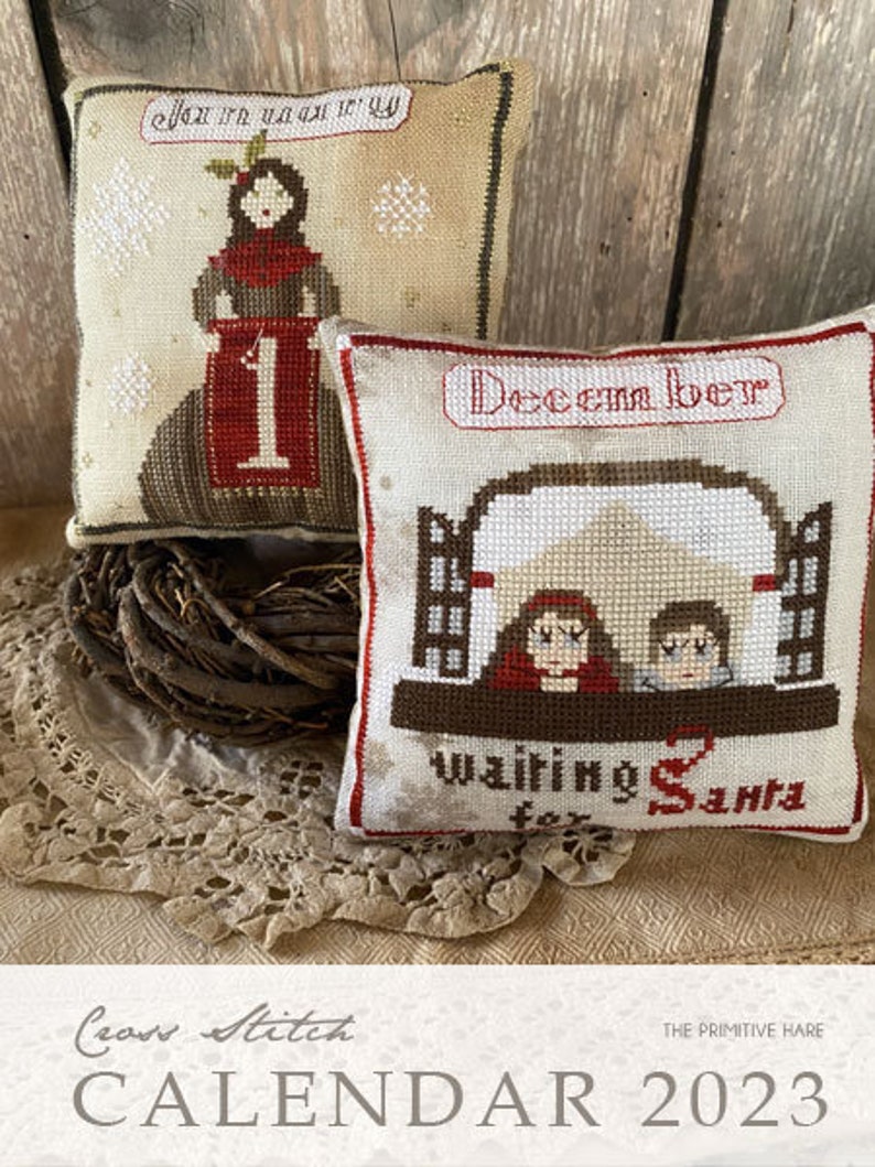 CROSS STITCH CALENDAR 2023 Etsy