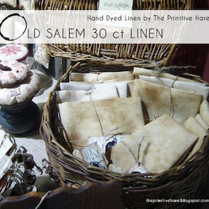 Linen: Old Salem linen standard cut