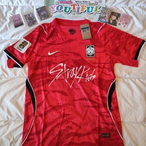 Stray Kids SKZ Felix custom jersey t-shirt K-pop Korean football team