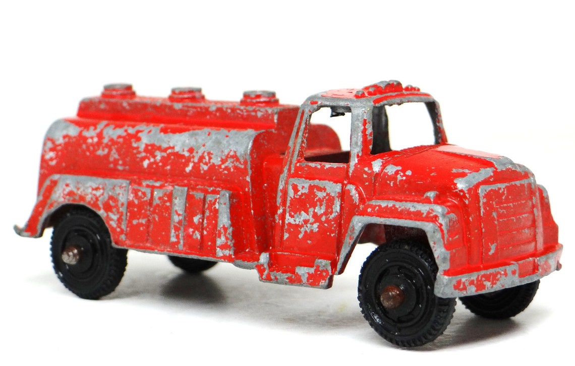 Vintage Toy Firetruck Tootsie Toy Tootsietoy fire rescue Etsy