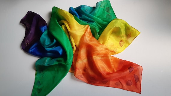 Foulard Carré De 45,7 Cm En Soie Légère Pour Femme, Foulard