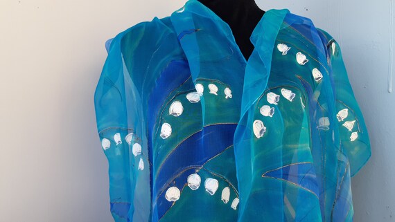 Lily of the valley scarf Clearance