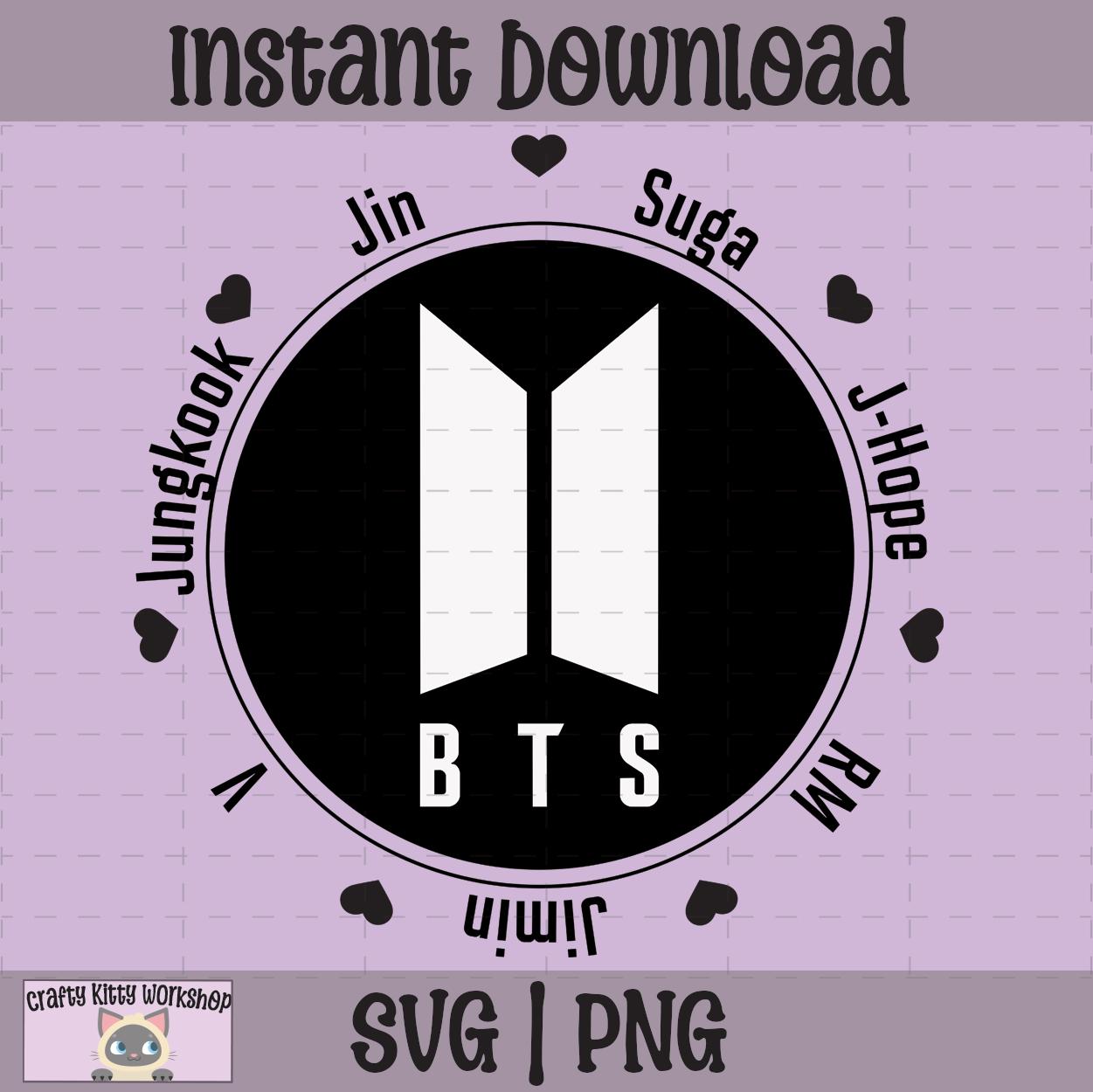 防弾少年団(BTS) - bts space of bts 手書きロゴフーディー BTS SVG バンドル パック、Bts ロゴ SVG、Bts SVG、Bts