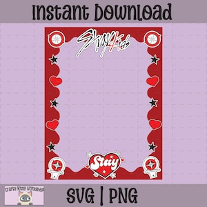 Stray Kids SKZ Top Lader SVG, PNG Datei