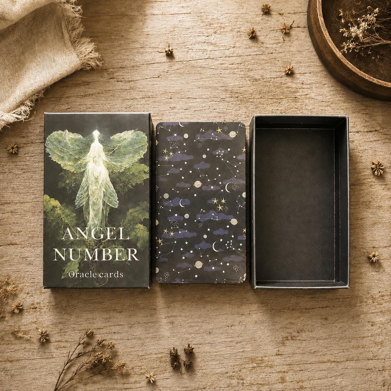 Angel Number Messages Oracle Deck - Etsy