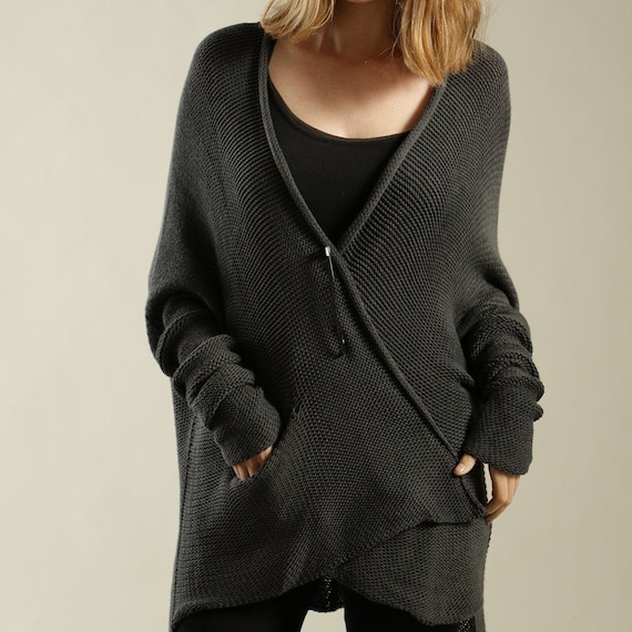 warm cardigan with pockets