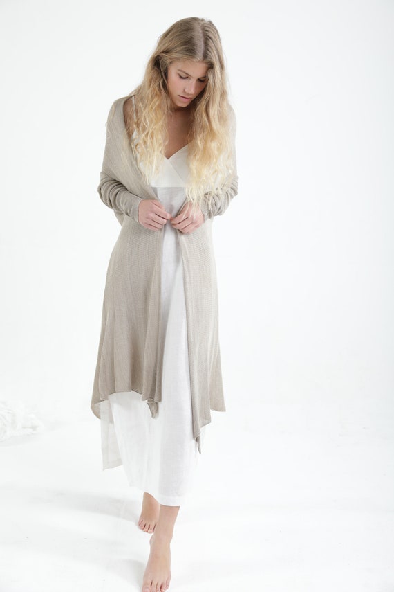 Ankle long cardigan hotsell