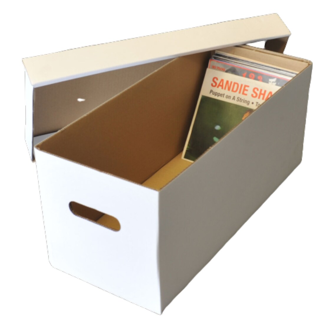 7 Heavy Duty Cardboard 7 Inch Vinyl Record Storage Boxes Etsy