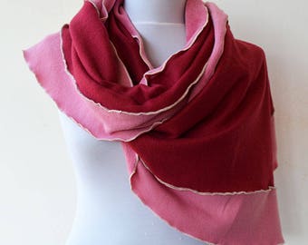 Burgundy Winter Scarf, Soft Unisex Scarf, For Women, Best Friend Gift, Winter Accessories, Neck accessories, Scarf Wrap, Birthday Gift