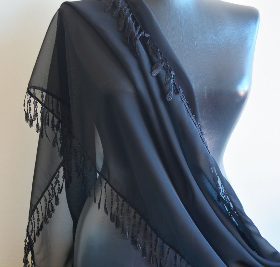 instant chiffon shawl