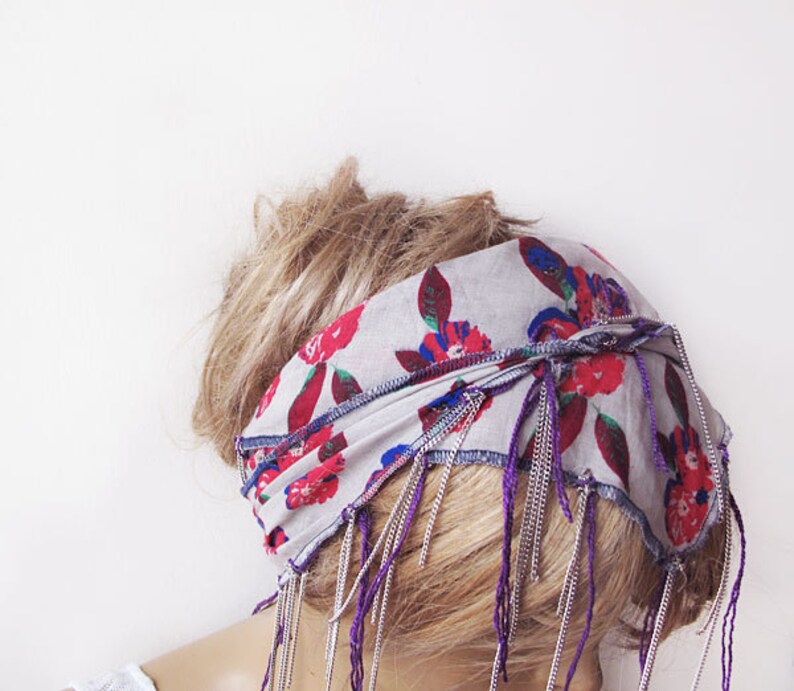 boho hair bandana