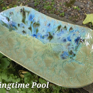 Stoneware Pottery Platter