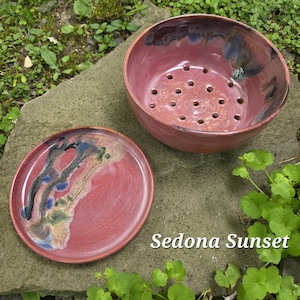 Berry Bowl (with Matching Drip Tray)