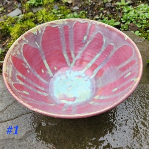 Abstract Flower Bowl