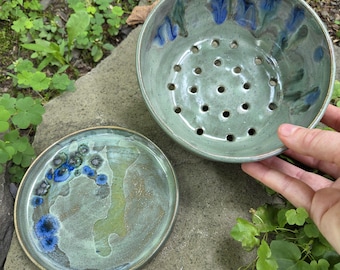 Berry Bowl (with Matching Drip Tray)