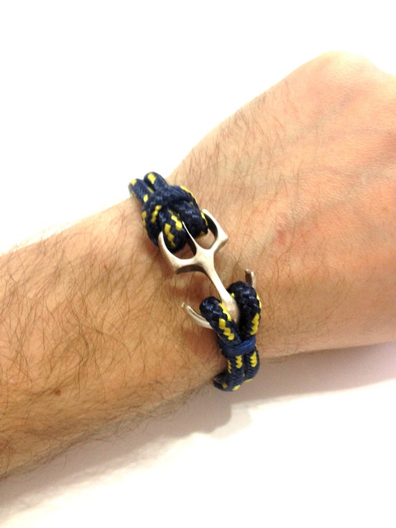 bracelet homme ancre corde bracelet homme ancre corde
