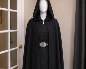 Luke Skywalker Jedi Costume, Robe Adult Halloween Cosplay Costume Comic Con Outfit Custom Size