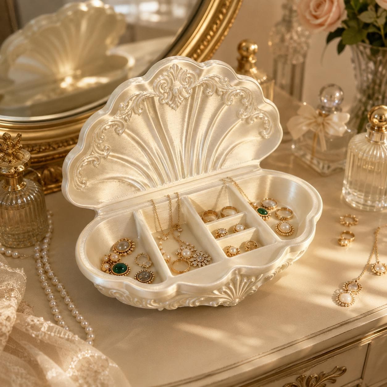 Vintage shell box - Etsy 日本