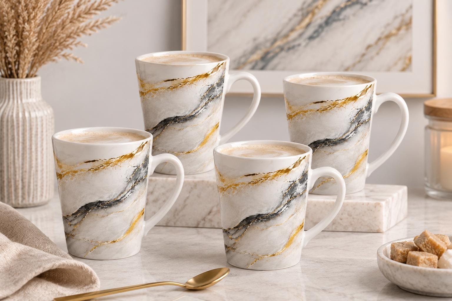 Moderne kaffeetassen