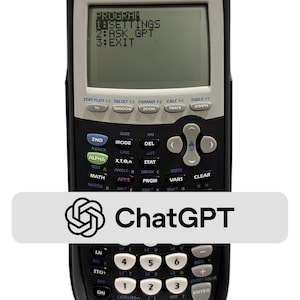 TI 84 Plus + ChatGPT – KI-Rechner