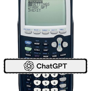 TI 84 Plus + ChatGPT - Calculadora de IA