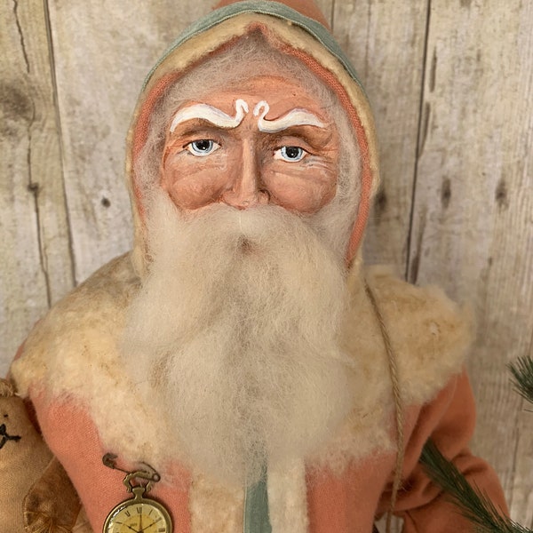 Santa German style candy container 23"