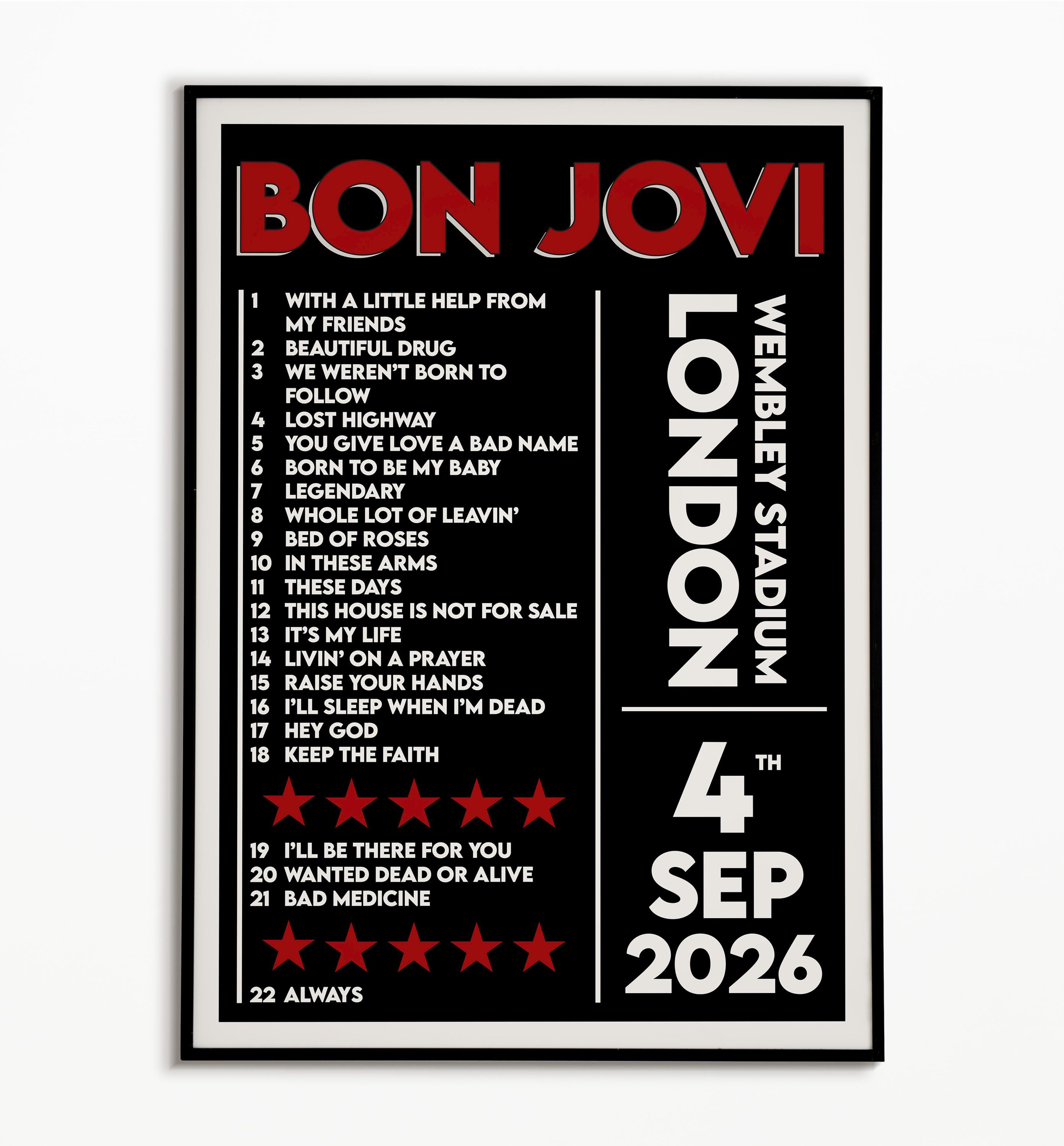 Bon Jovi ツアーパンフレット 3冊セット Bon Jovi ツアーパンフレット 3冊セット Bon Jovi Tour Book - Etsy