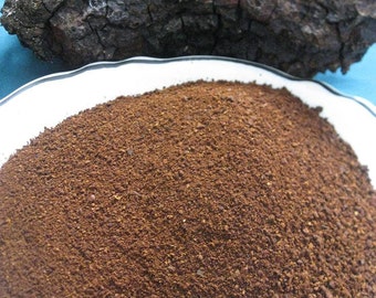 One Pound Chaga Mushroom Powder - High Potency - 100% USA Grown Wildcrafted Raw Chaga