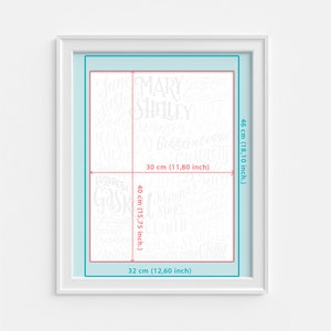 Jane Austen wall art. Pride and Prejudice print: Marathon with all the characters from the book image 7