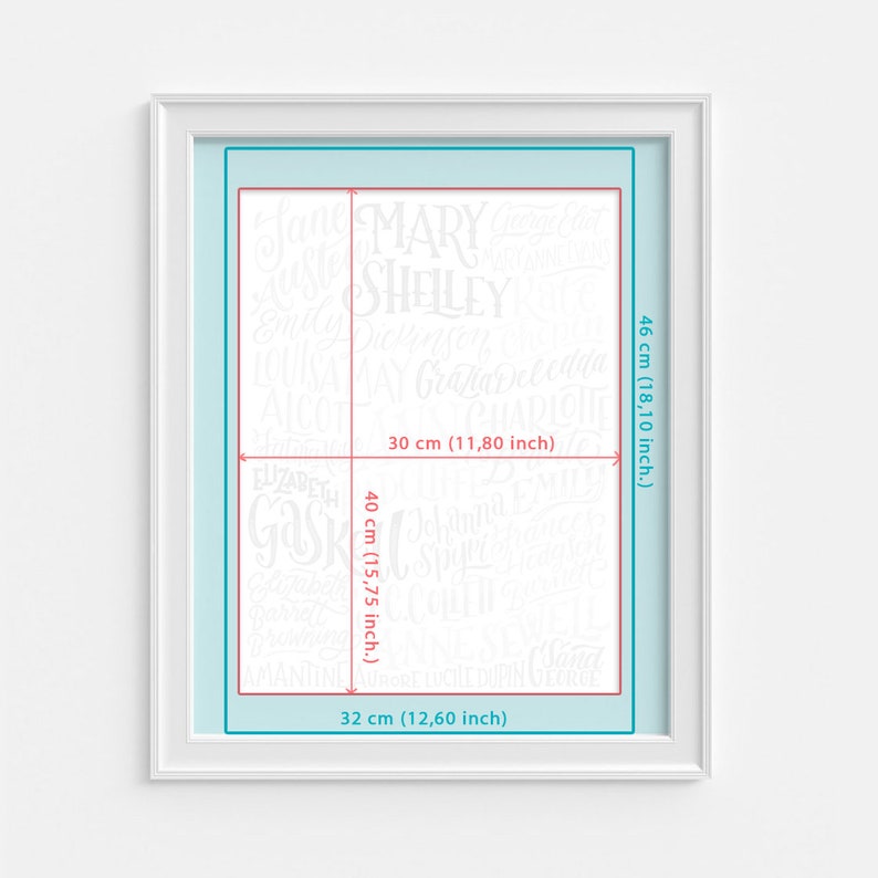 Jane Austen wall art. Pride and Prejudice print: Marathon with all the characters from the book image 7