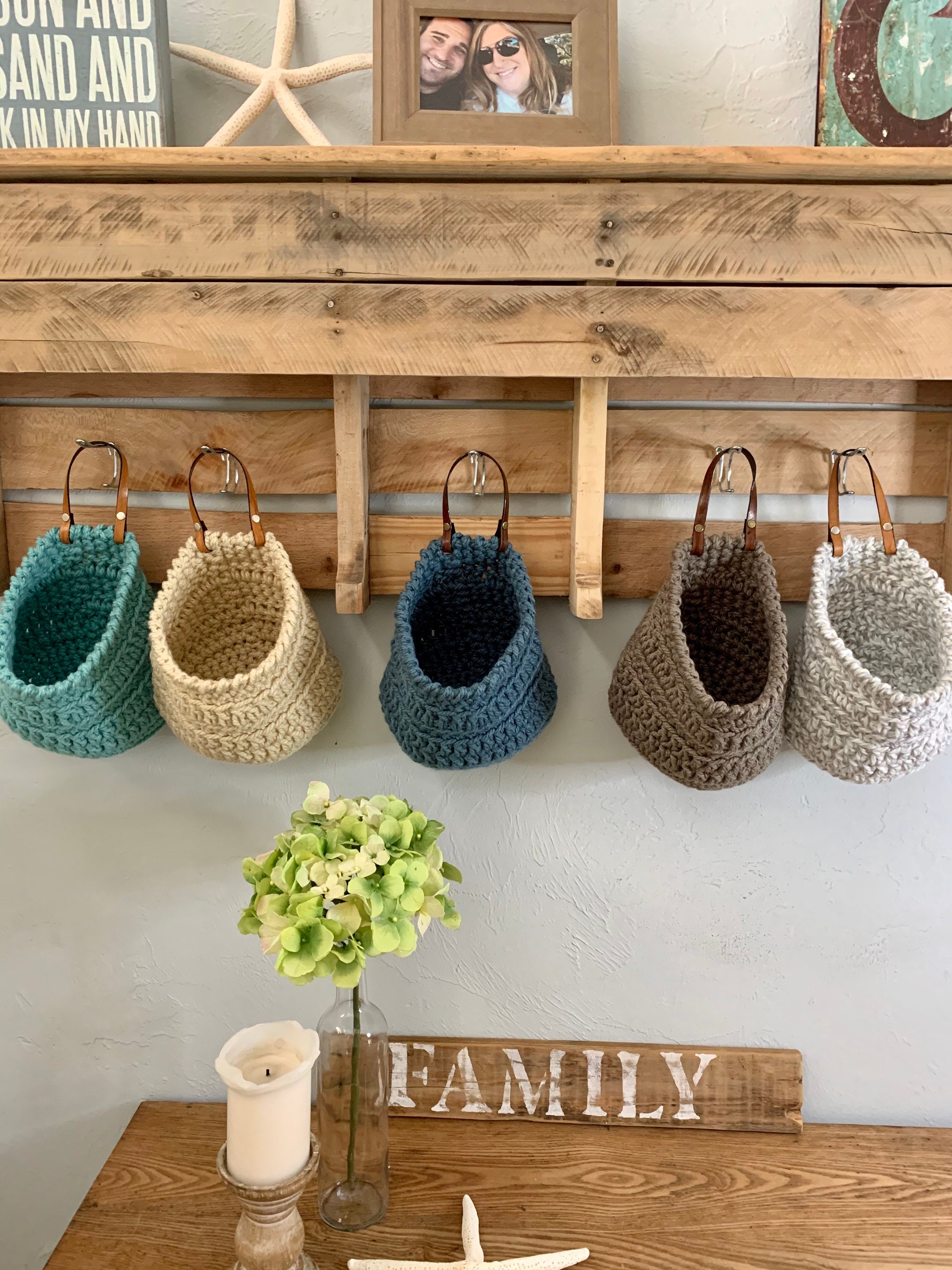 How to Crochet Hanging Baskets — bags by bento