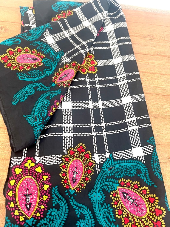 80's Silk Scarf - Diane von Furstenberg - Paisley… - image 6