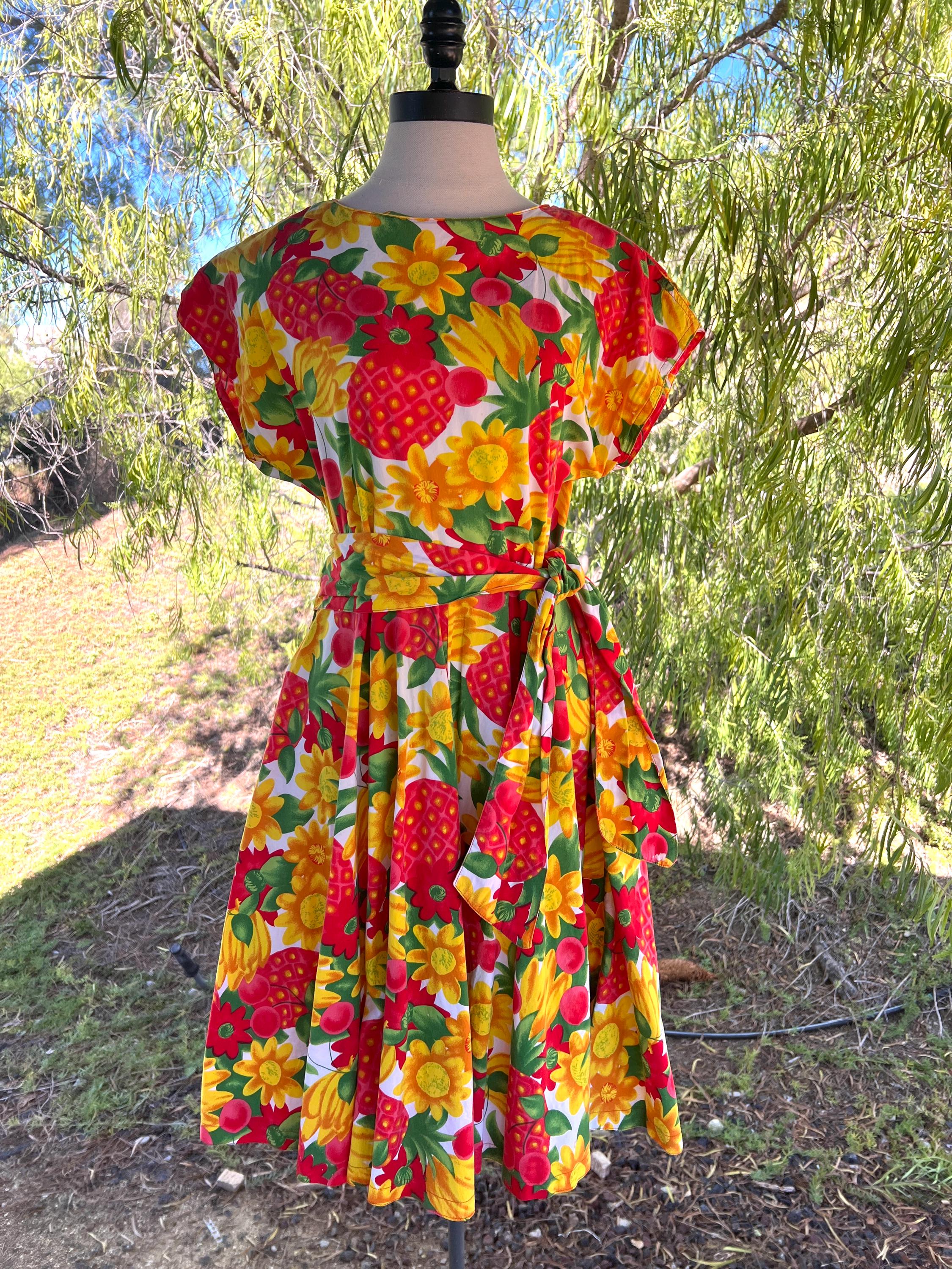 Fruit Dress Women