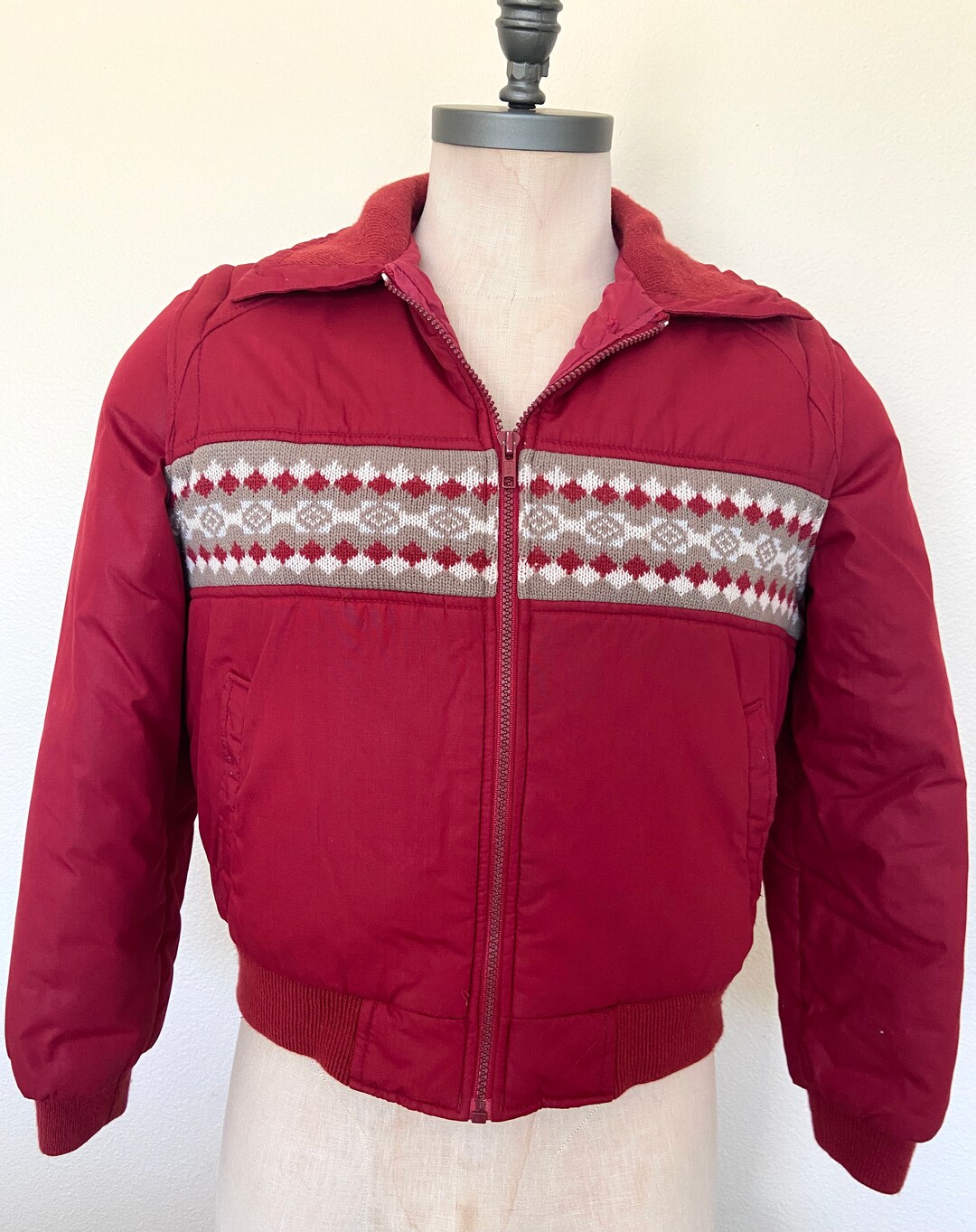 80's Jcpenney Ski Vest & Jacket Size Medium - Etsy