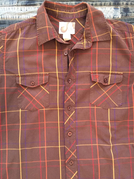 OP -  Mens Brown Shirt - Size L - image 2