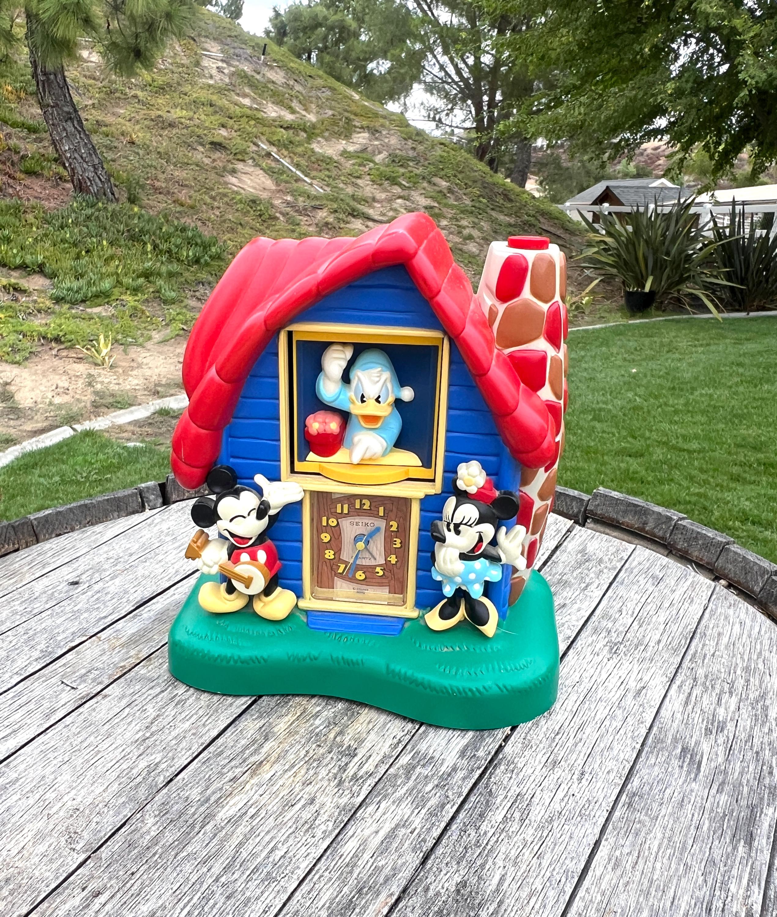Mickey and Minnie Clock - Etsy