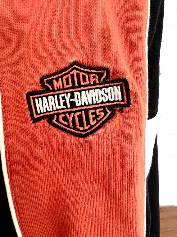 Harley-Davidson V-Neck Pullover Sweatshirt - Size… - image 5