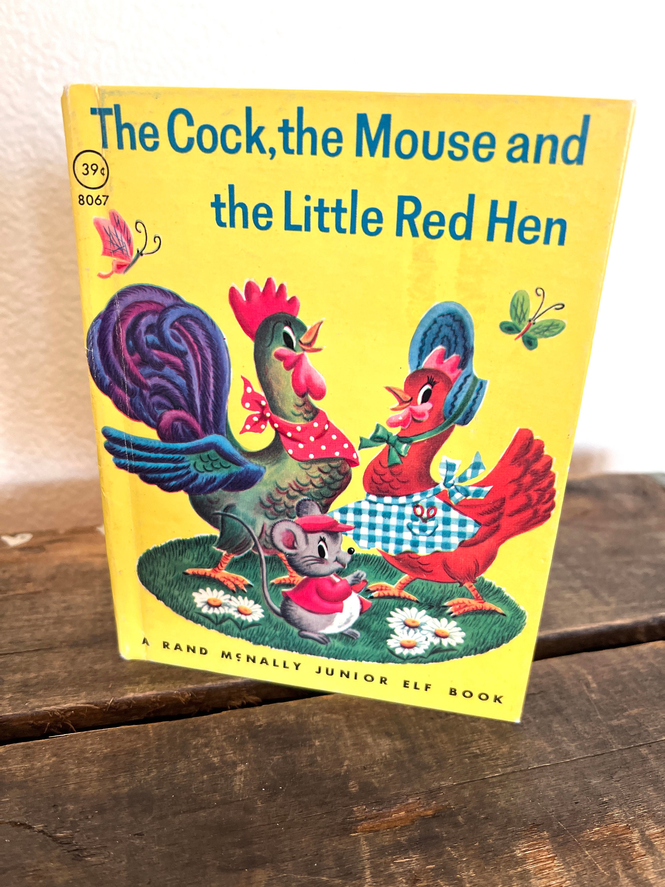 60's Childs Book - the Cock, the Mouse and the Little Red Hen - Etsy