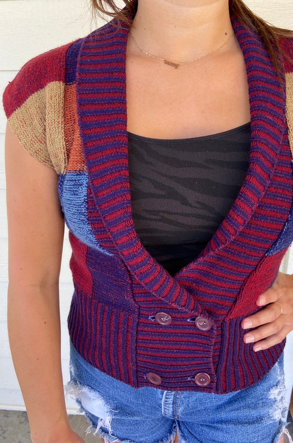 70s Sweater Vest